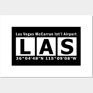 LAS Airport, Las Vegas McCarran International Airport Posters and Art